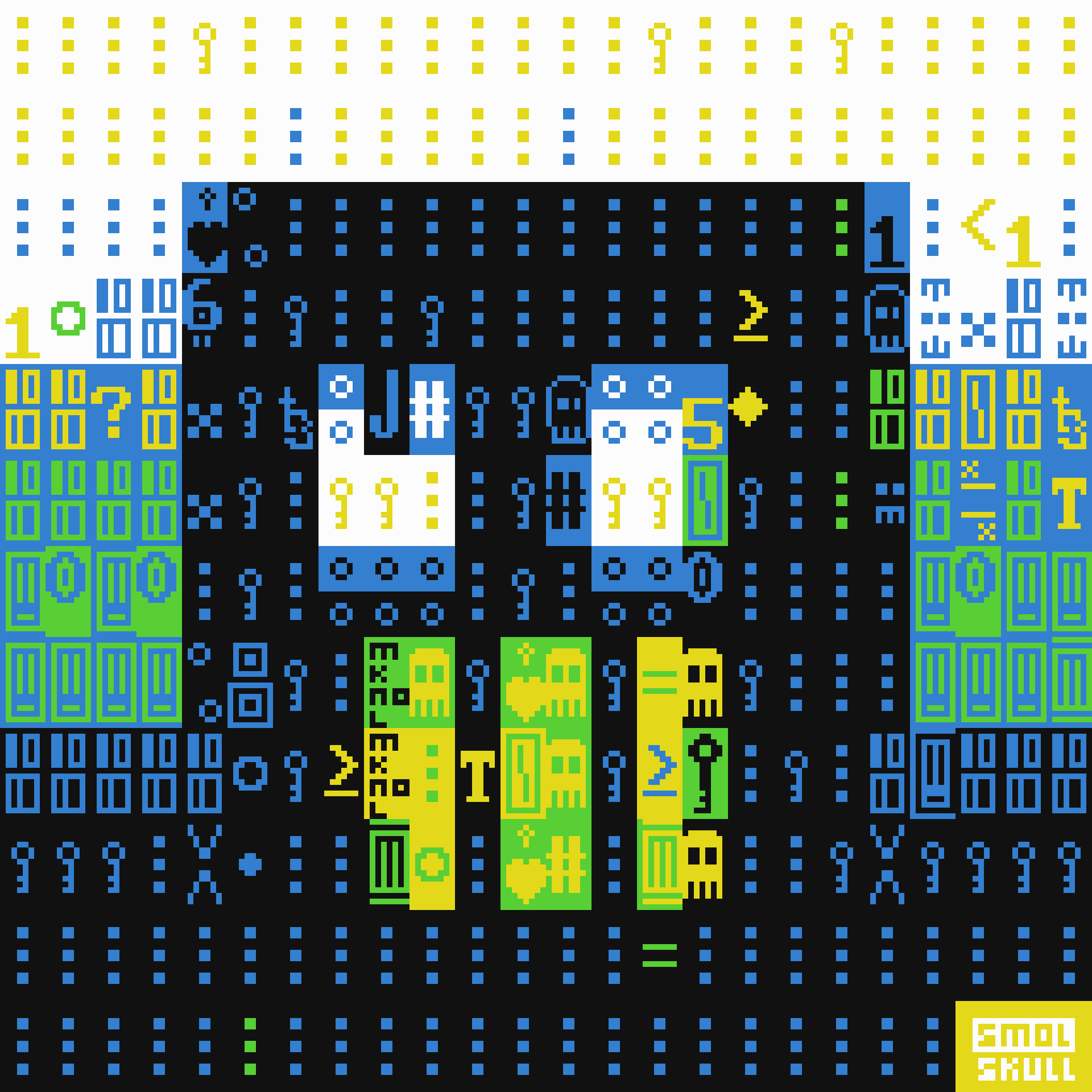 ASCII-SMOLSKULL #64