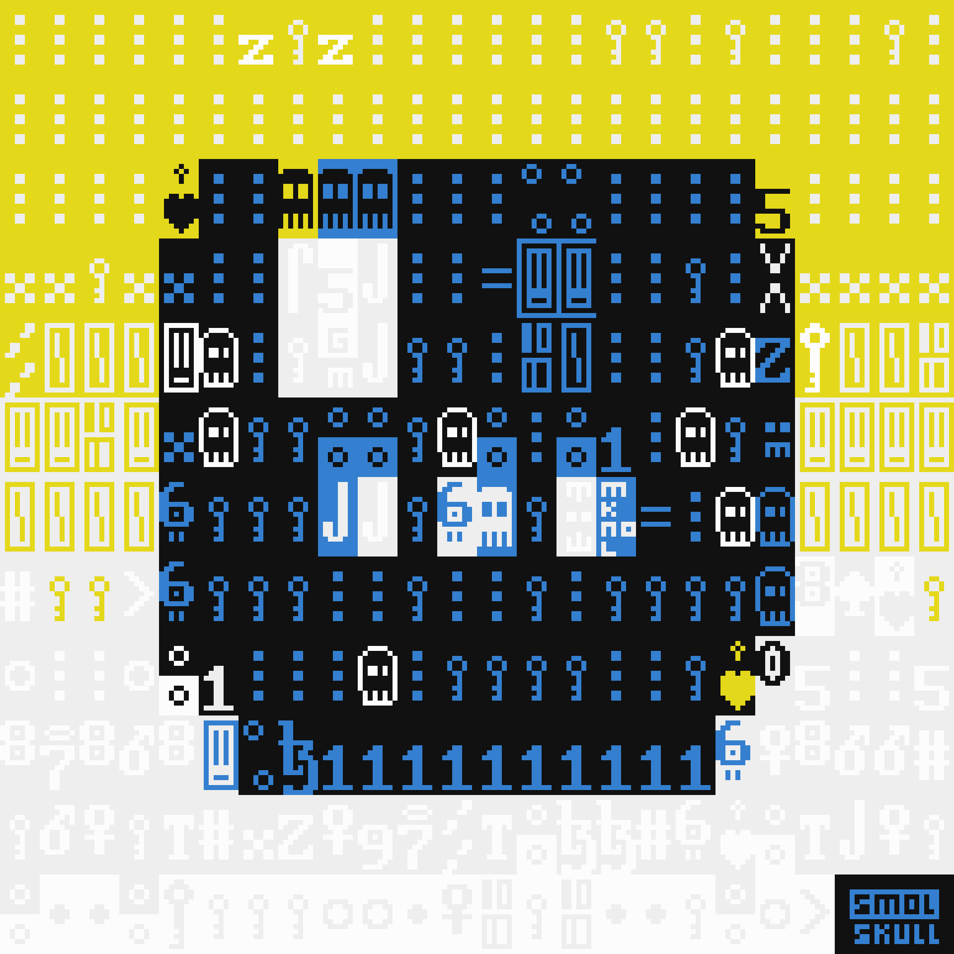 ASCII-SMOLSKULL #62