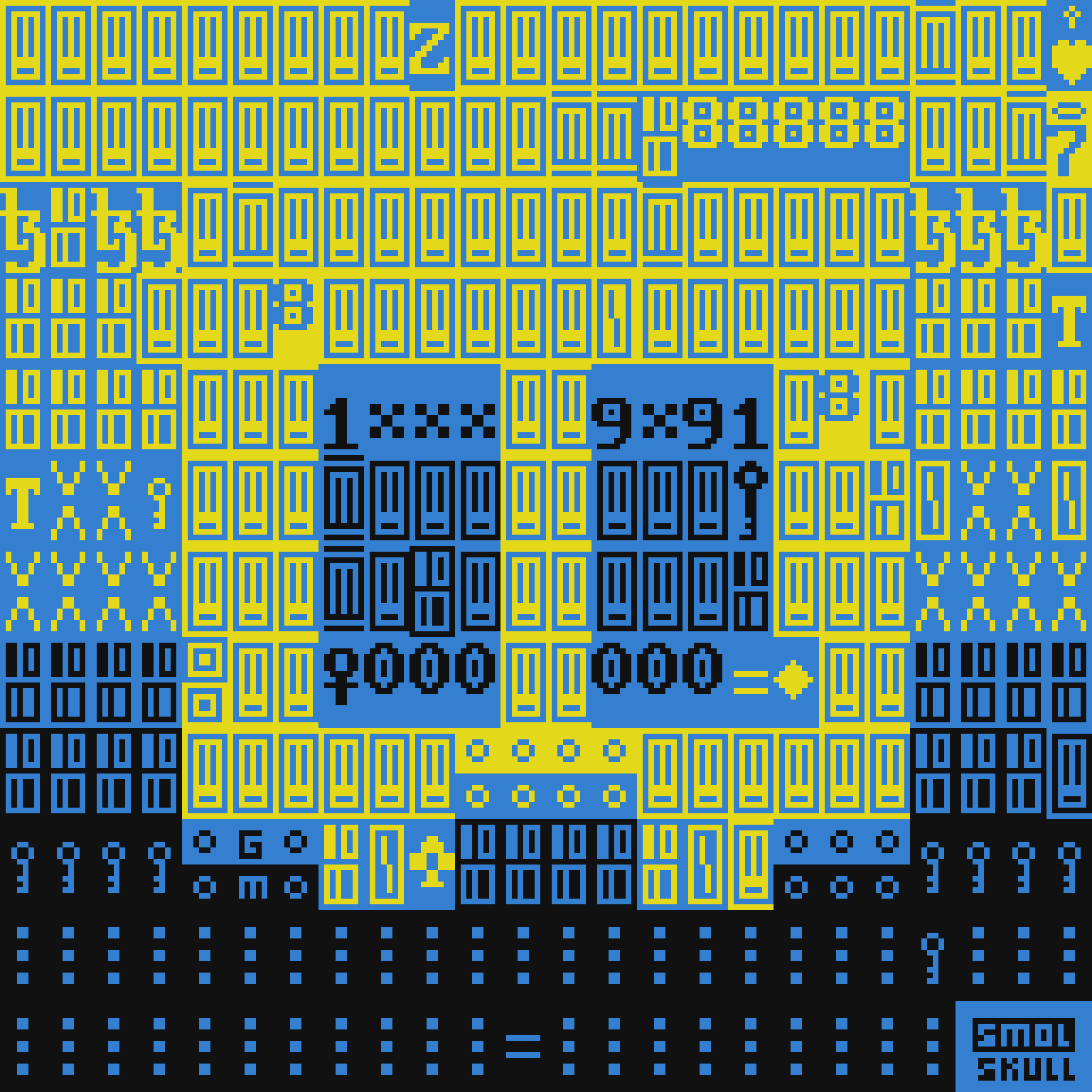 ASCII-SMOLSKULL #218