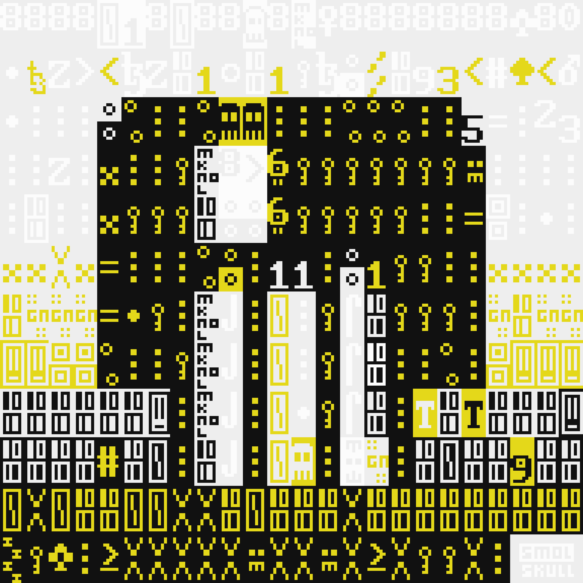 ASCII-SMOLSKULL #72