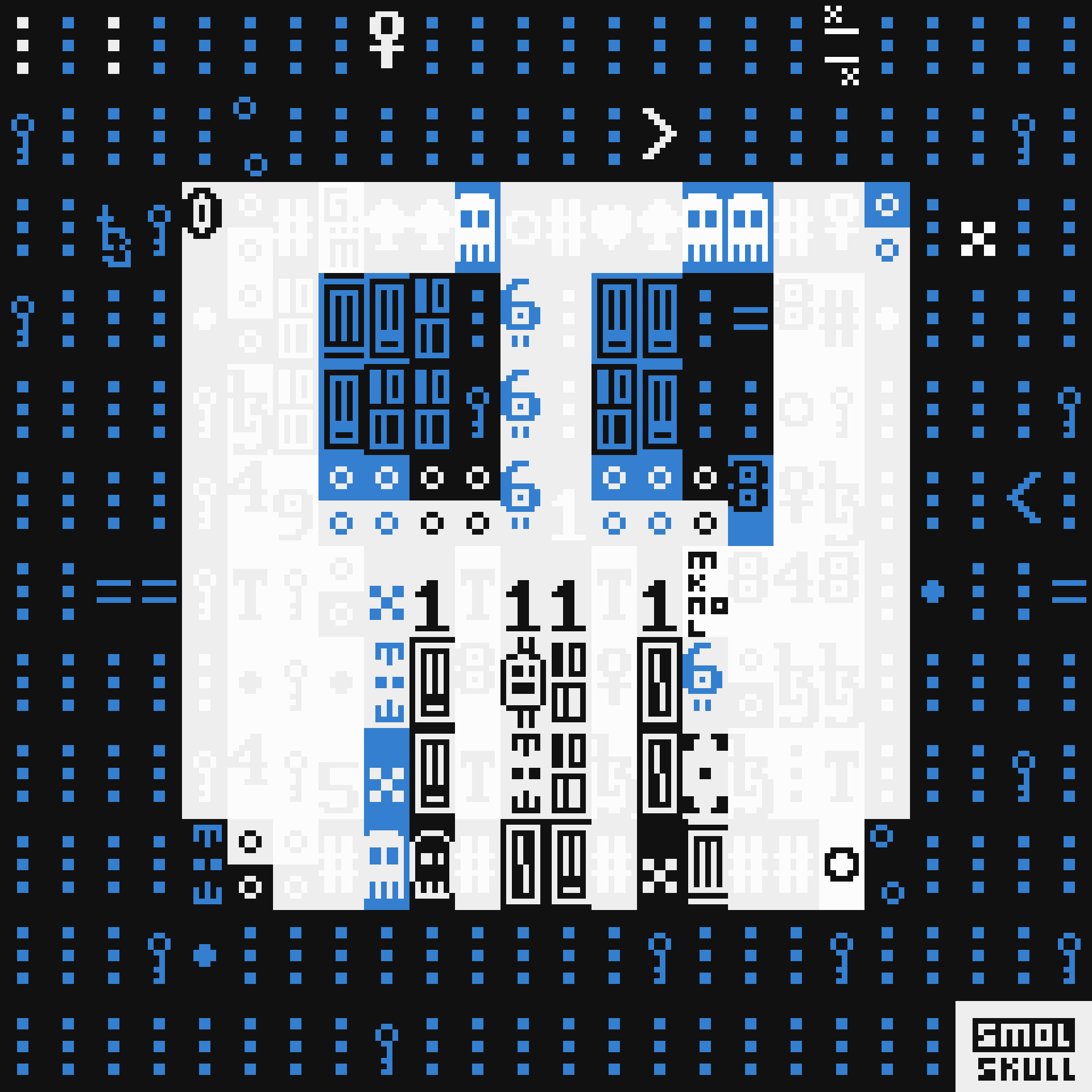 ASCII-SMOLSKULL #81