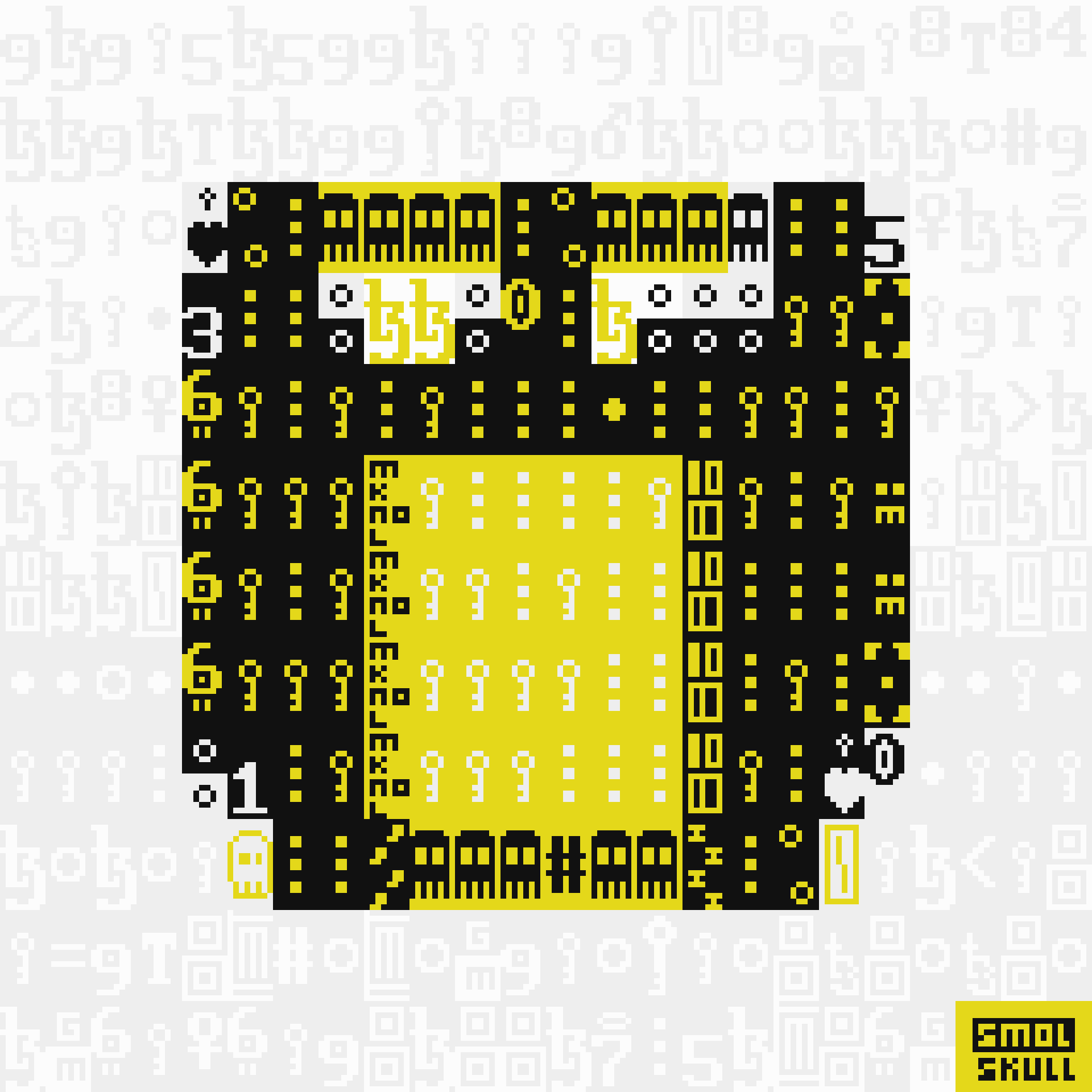 ASCII-SMOLSKULL #1