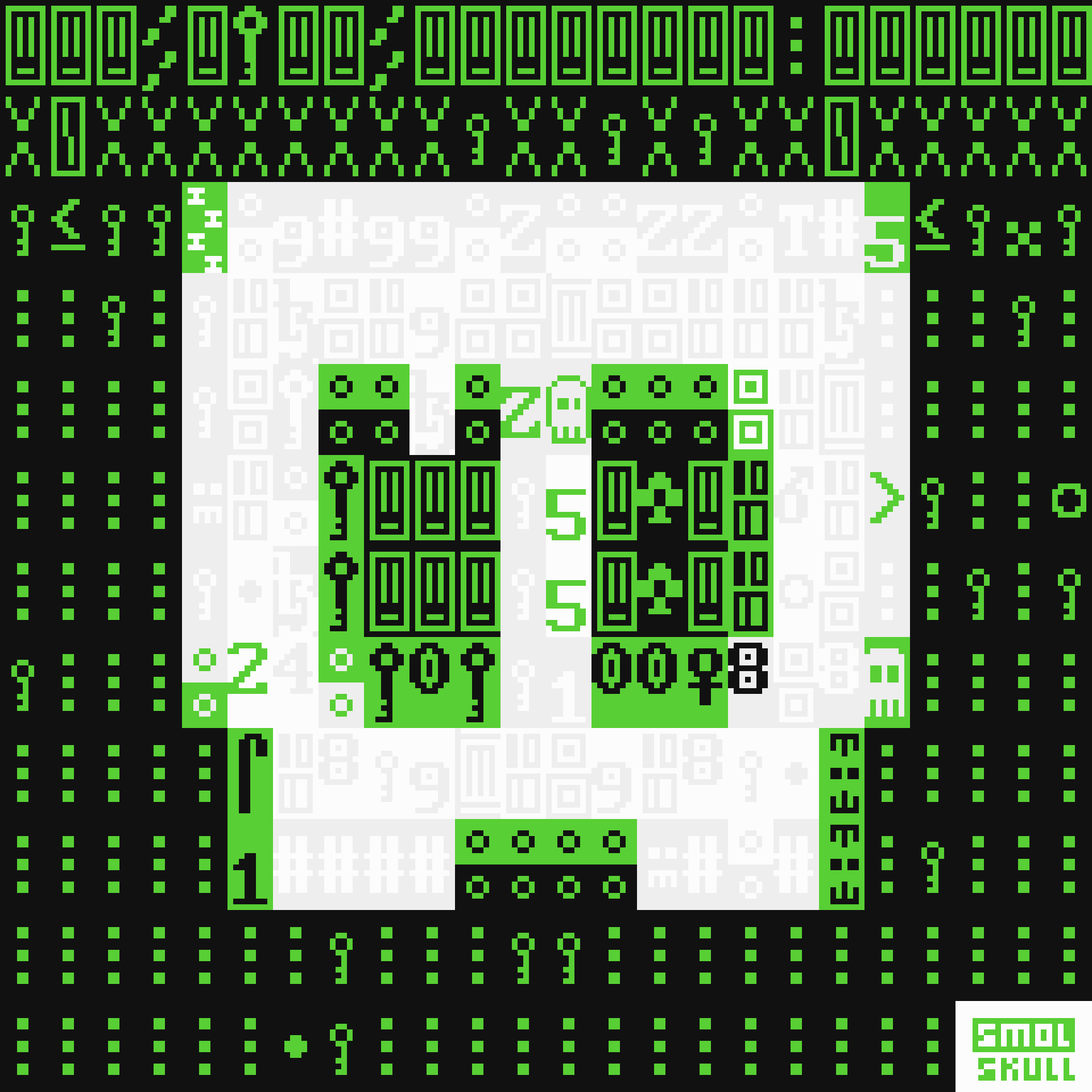 ASCII-SMOLSKULL #80