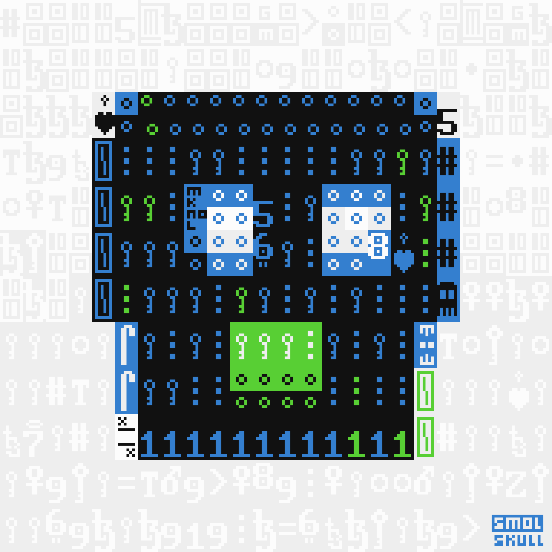 ASCII-SMOLSKULL #254