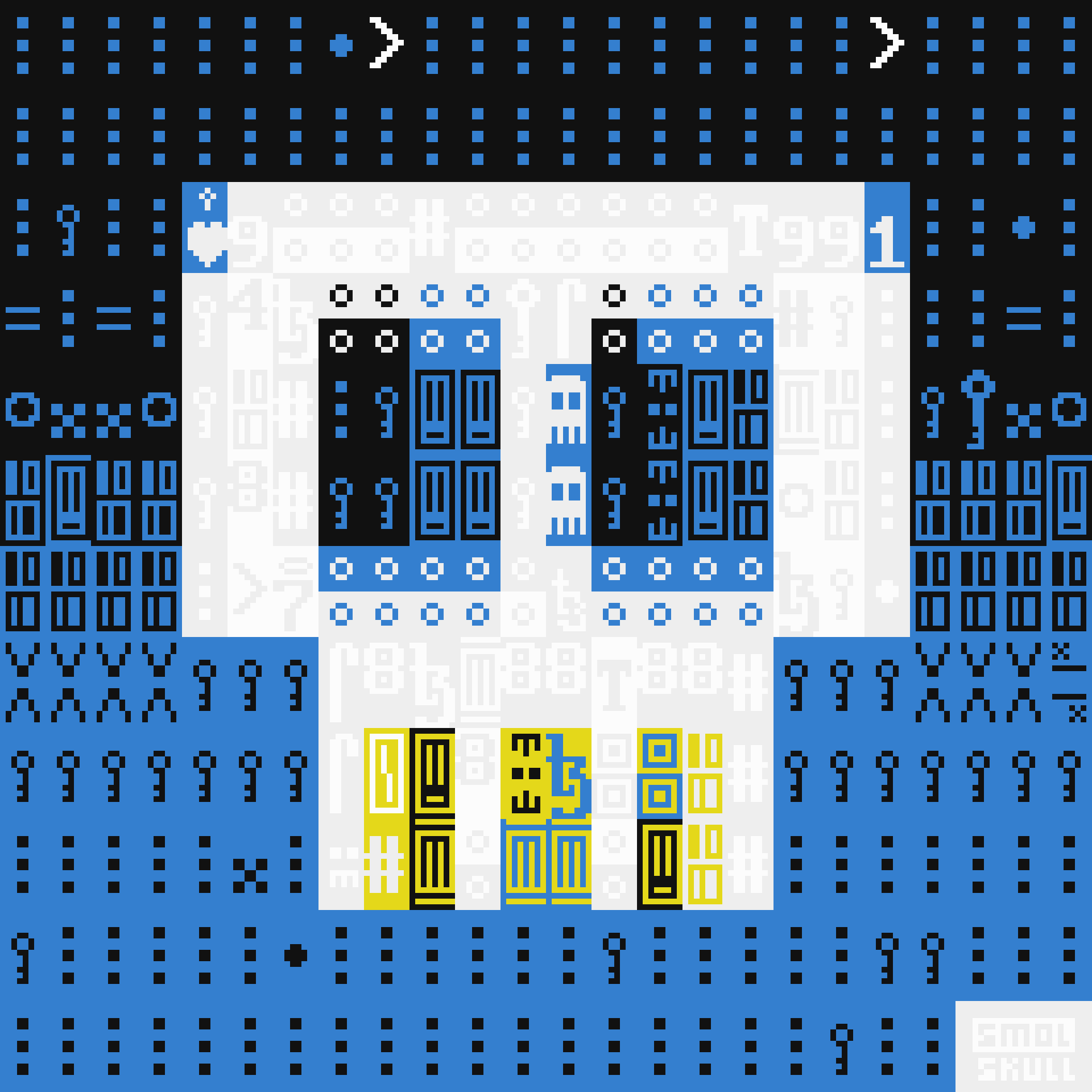 ASCII-SMOLSKULL #70