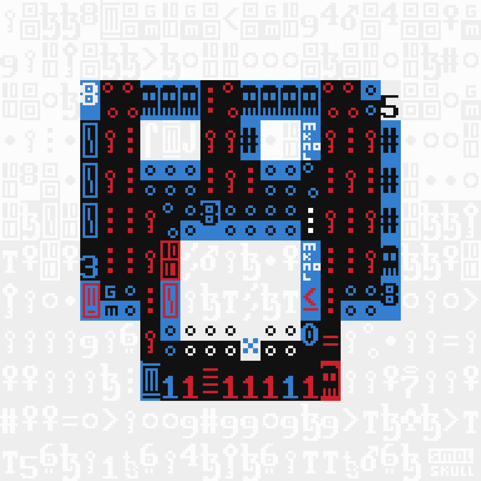 ASCII-SMOLSKULL #8