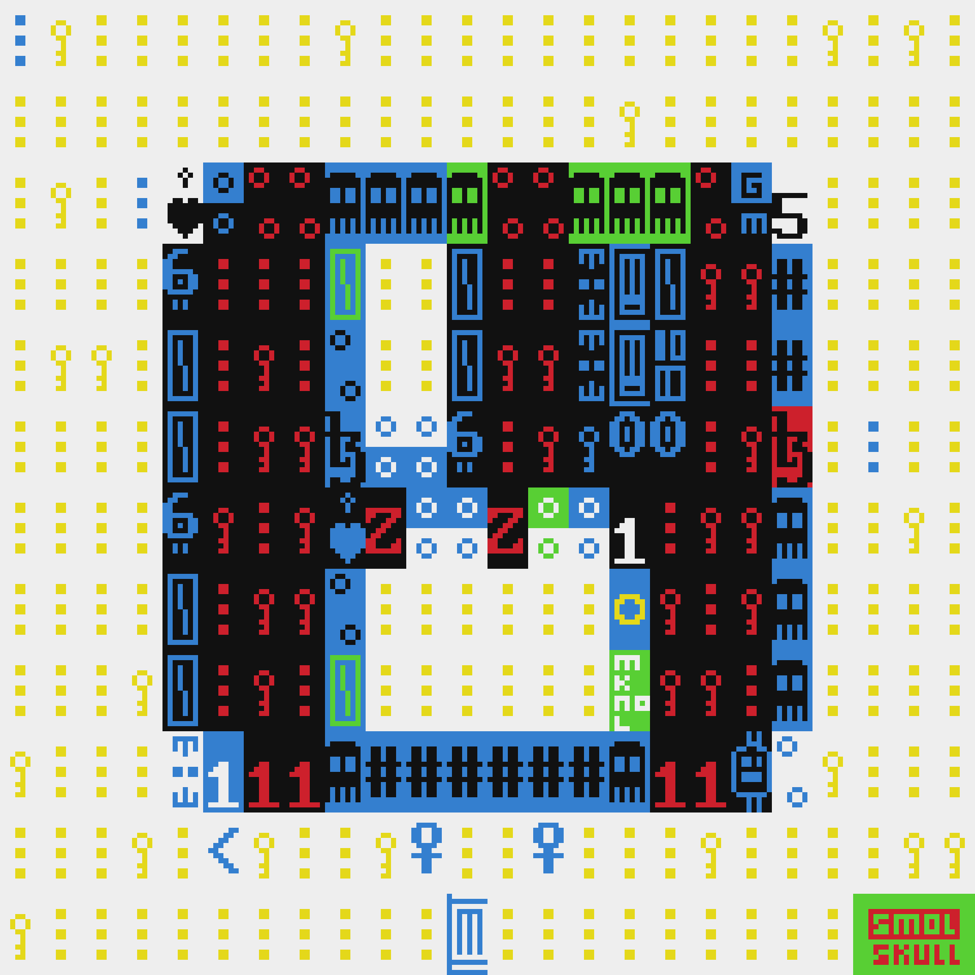 ASCII-SMOLSKULL #14