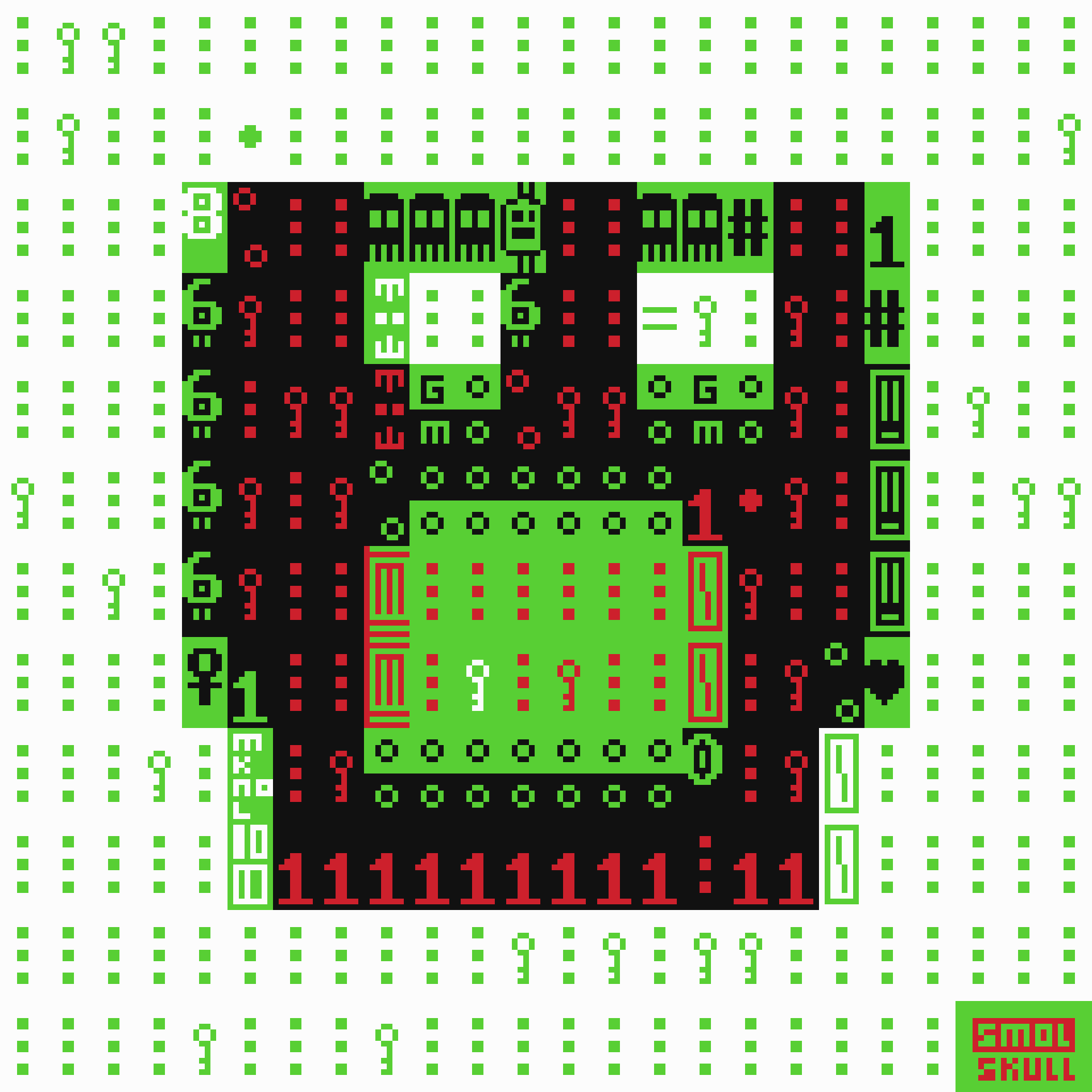 ASCII-SMOLSKULL #78