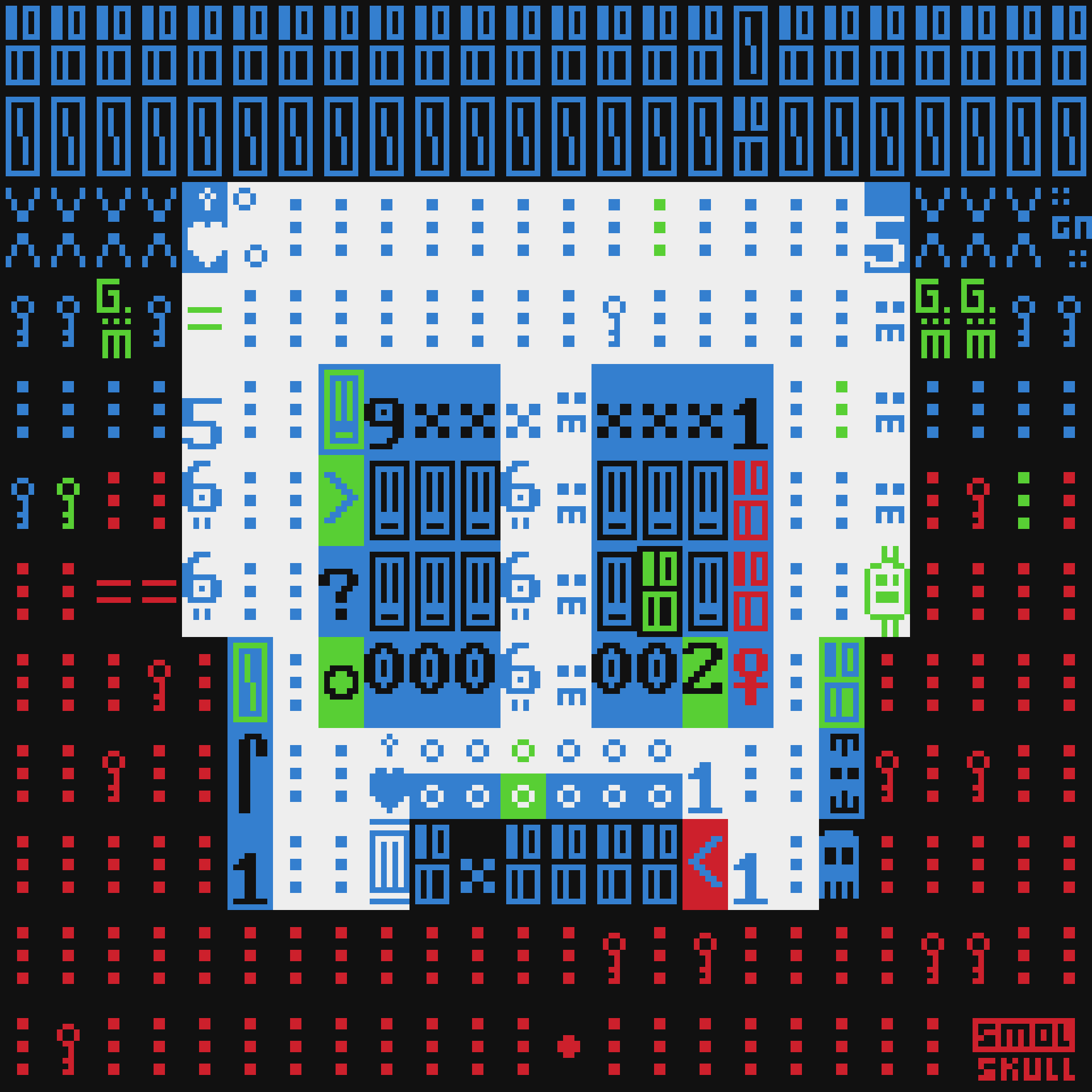 ASCII-SMOLSKULL #256