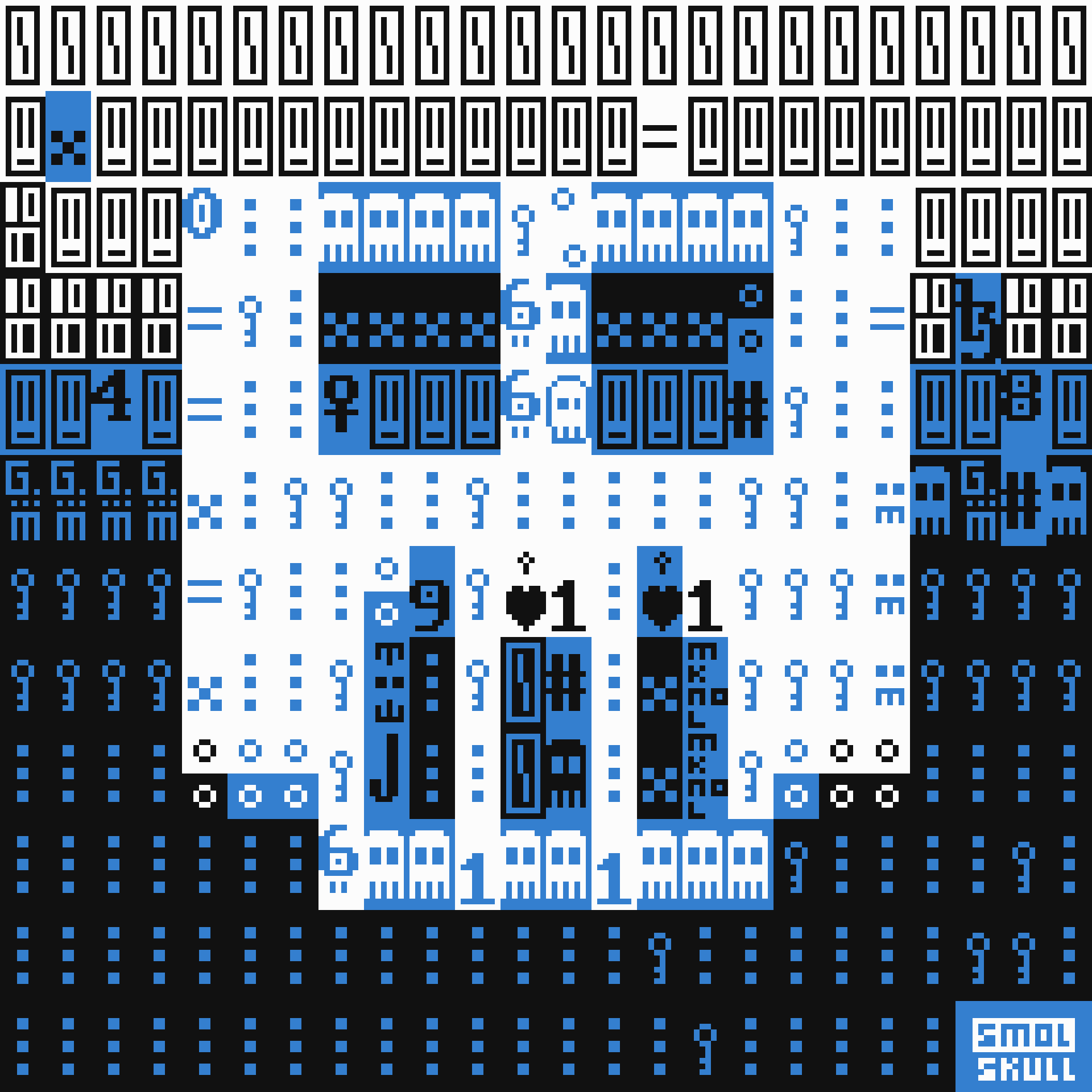 ASCII-SMOLSKULL #49