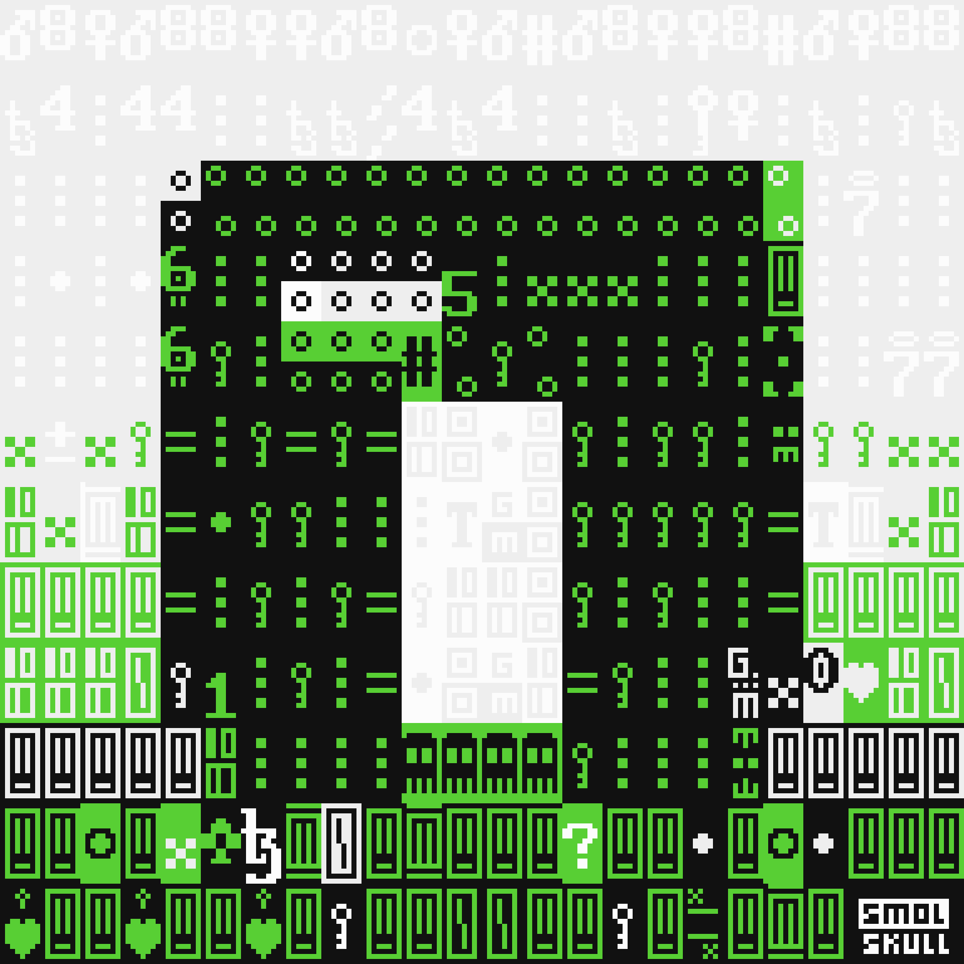 ASCII-SMOLSKULL #61