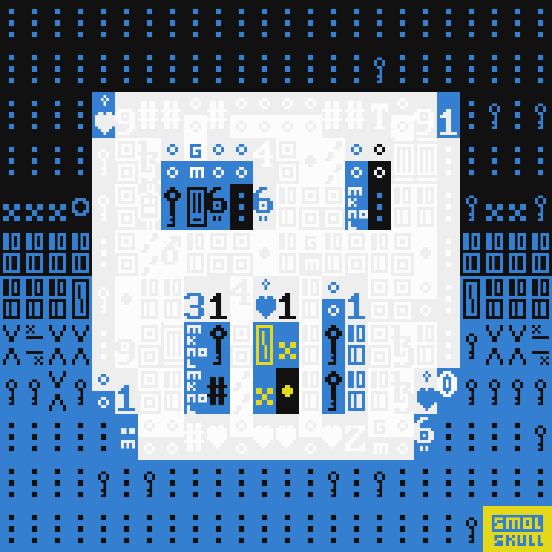 ASCII-SMOLSKULL #79