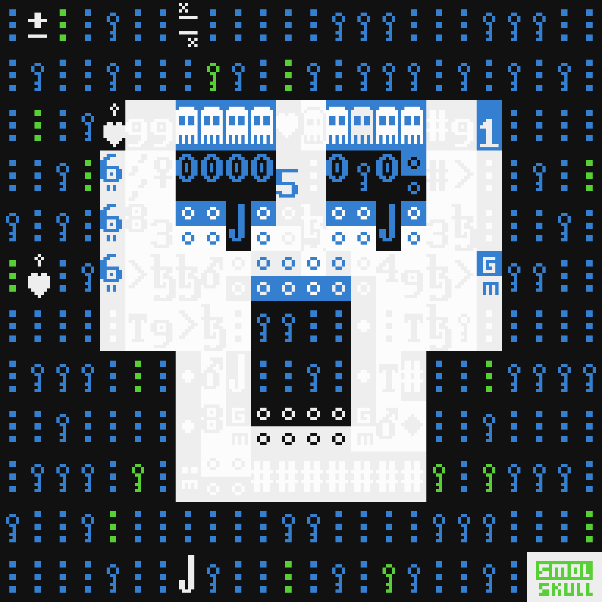 ASCII-SMOLSKULL #12