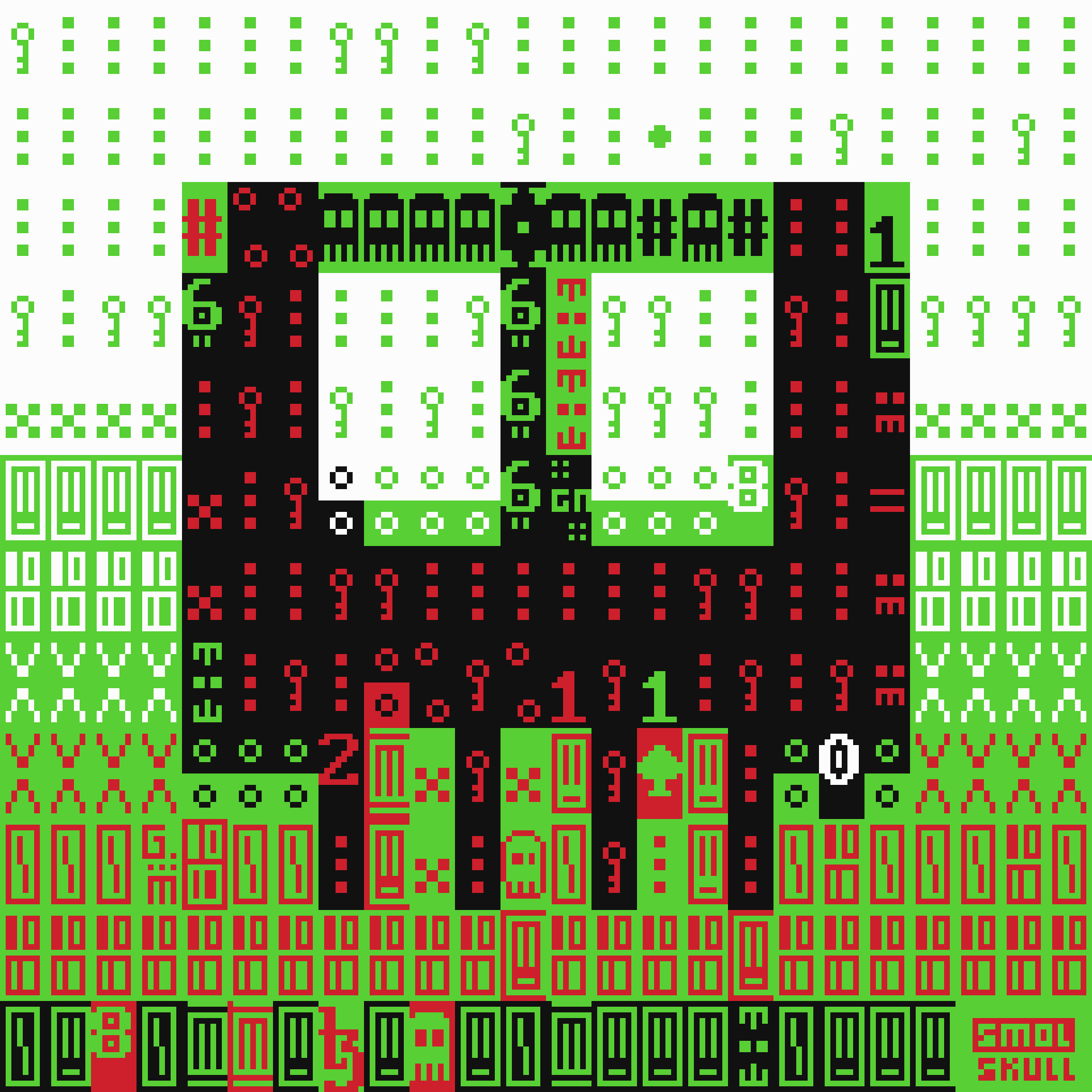 ASCII-SMOLSKULL #92