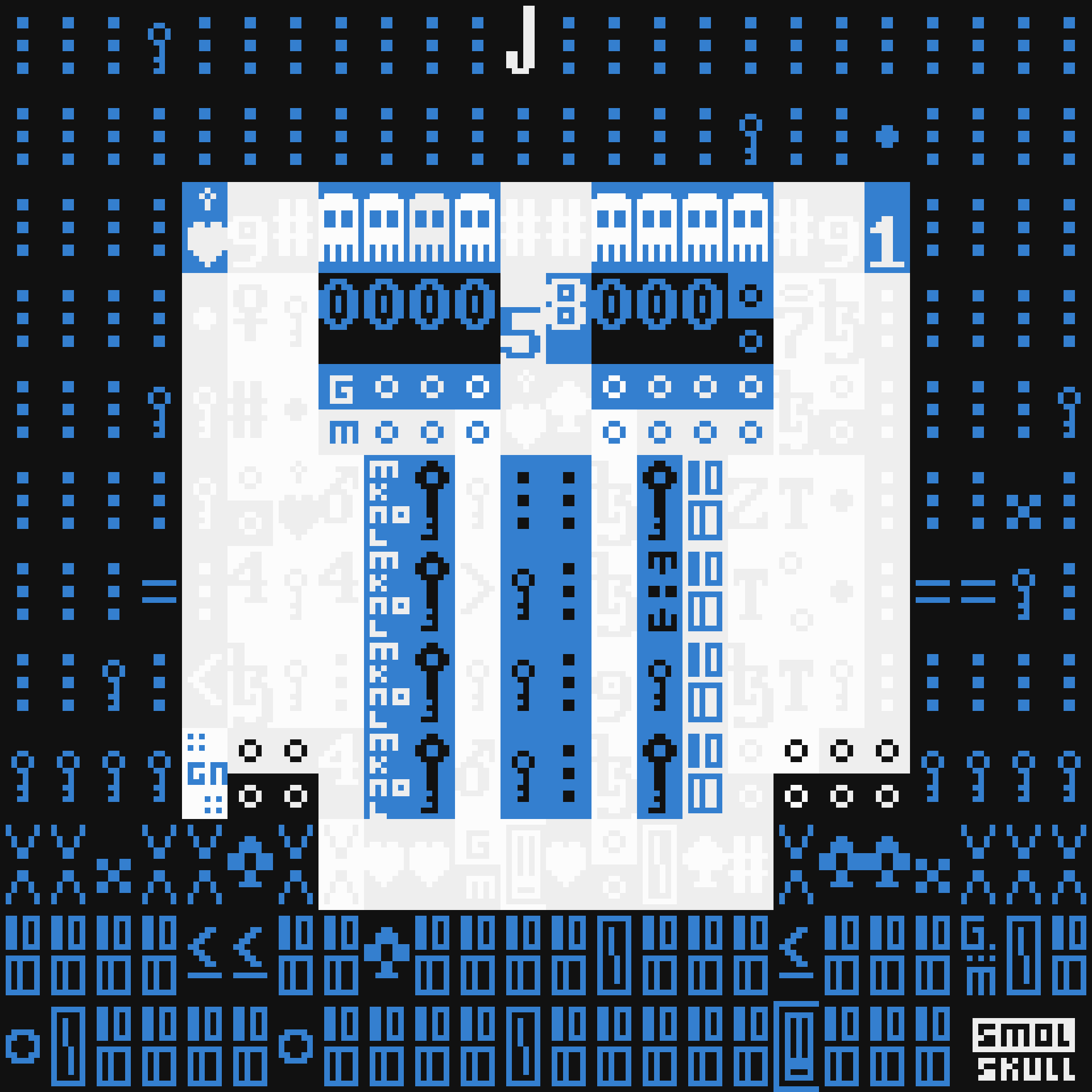 ASCII-SMOLSKULL #421